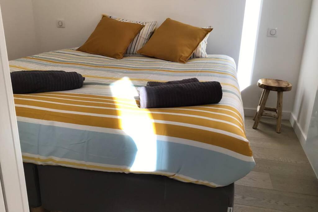 Appartement 2 Chambres Refait A Neuf, Climatise, A 2 Min De La Mer นีซ ภายนอก รูปภาพ