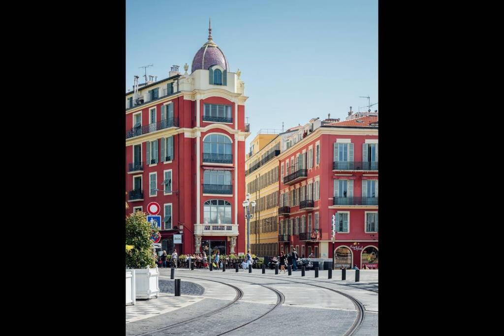 Appartement 2 Chambres Refait A Neuf, Climatise, A 2 Min De La Mer นีซ ภายนอก รูปภาพ
